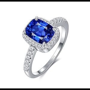 Square S925 Sterling Silver Ring